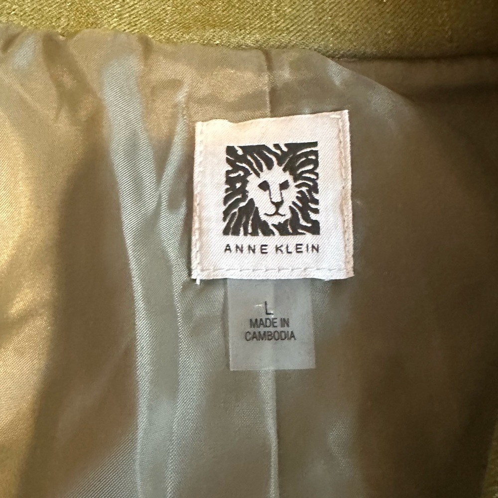 Anne Klein Green Blazer - Picture 4 of 4